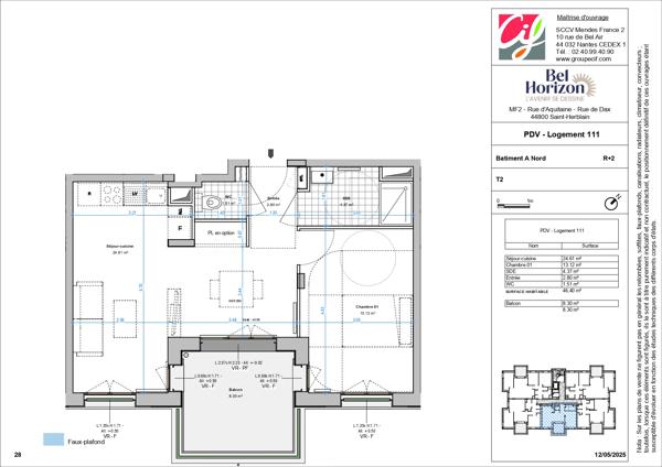 Appartement T2