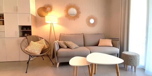 À Vendre : Appartement En Rez-de-jardin - Type 2 à 400m De La Plage De L'argentière