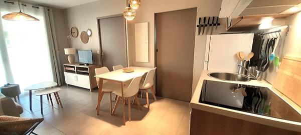 À Vendre : Appartement En Rez-de-jardin - Type 2 à 400m De La Plage De L'argentière