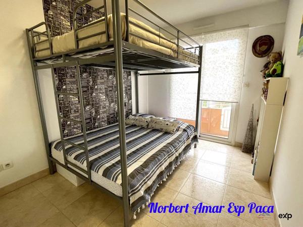 Appartement de Standing, Emplacement idéal, tout à pied : mer, plage, commerces.  avec Terrasse et Jardin Suspendu