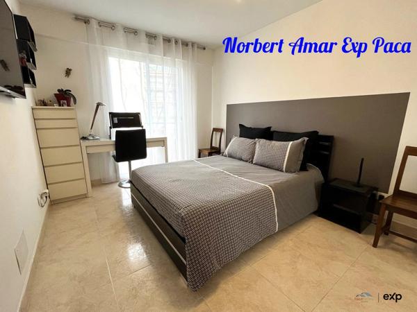 Appartement de Standing, Emplacement idéal, tout à pied : mer, plage, commerces.  avec Terrasse et Jardin Suspendu