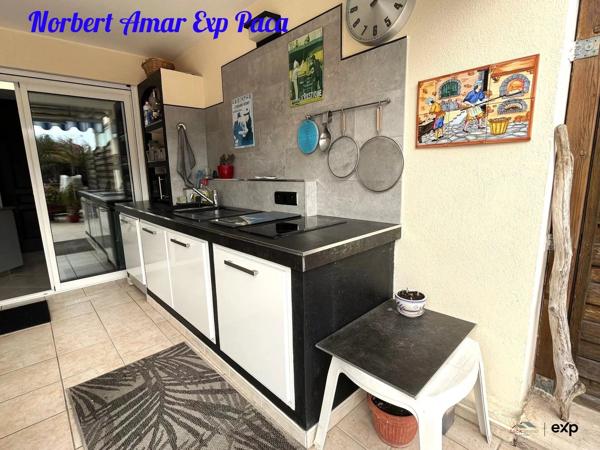 Appartement de Standing, Emplacement idéal, tout à pied : mer, plage, commerces.  avec Terrasse et Jardin Suspendu