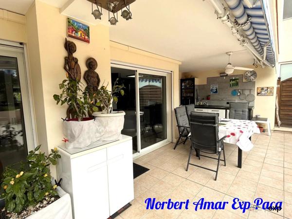 Appartement de Standing, Emplacement idéal, tout à pied : mer, plage, commerces.  avec Terrasse et Jardin Suspendu