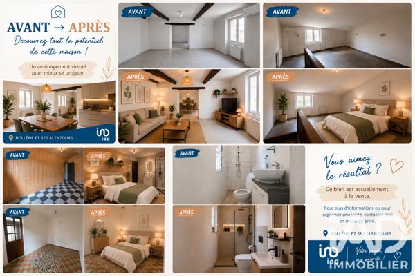 Maison à vendre 4 pièces 79 m² Bollène