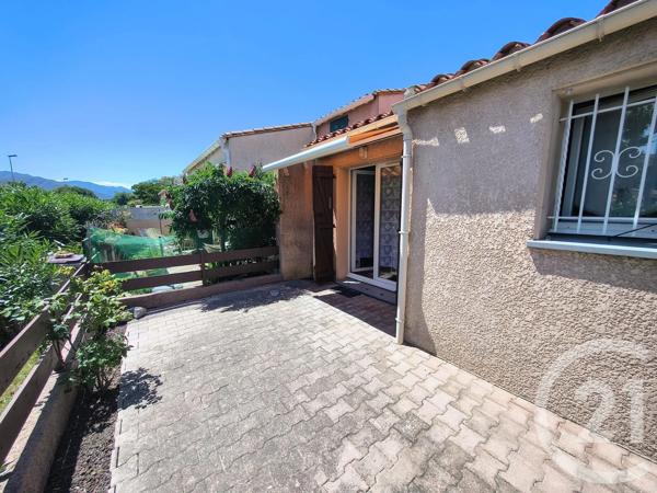 Maison à vendre  2 pièces - 24,60 m 2   ARGELES SUR MER  - 66