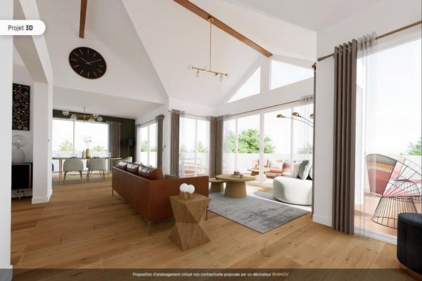 Prévessin-Moëns (01280) APPARTEMENT DE PRESTIGE EN ATTIQUE – VUE PANORAMIQUE SUR LES ALPES ET LE JURA – PREVESSIN-MOENS (01280)