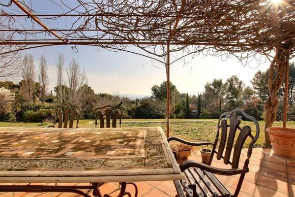 Aix-en-Provence (13090) Propriété 7 pièces avec superbe vue