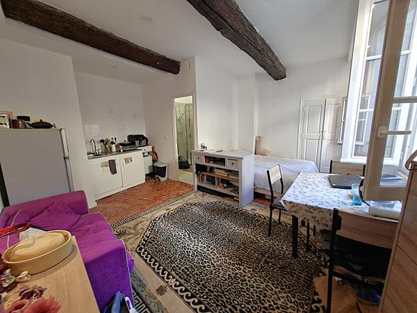 LOT DE 2 APPARTEMENTS VENDUS LOUÉS - GRASSE CENTRE HISTORIQUE