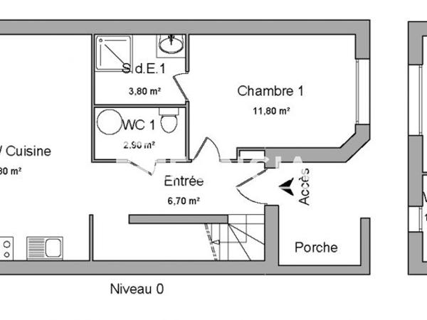 Location Maison 4 pièces 87.5 m² - VILLA A4 - 6 RUE ROGER RASCAGNERES Saint Cyprien Village 66750