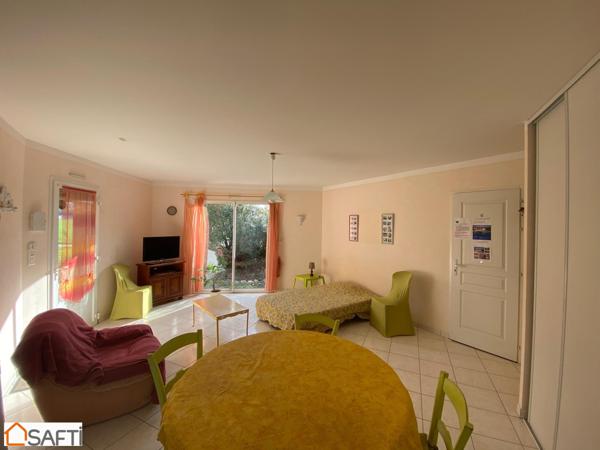 Maison de plain-pied 132 m2 habitable avec piscine