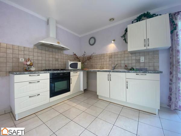 Maison de plain-pied 132 m2 habitable avec piscine