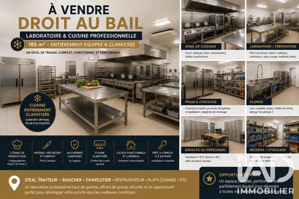 Droit au bail à vendre 185 m² Castanet-Tolosan