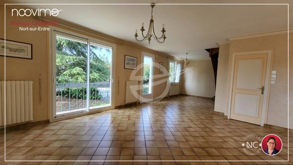 MAISON FAMILIALE de 131 m² 3 chambres, 1 bureau avec double-garage de 40 m² sur 1290 m²