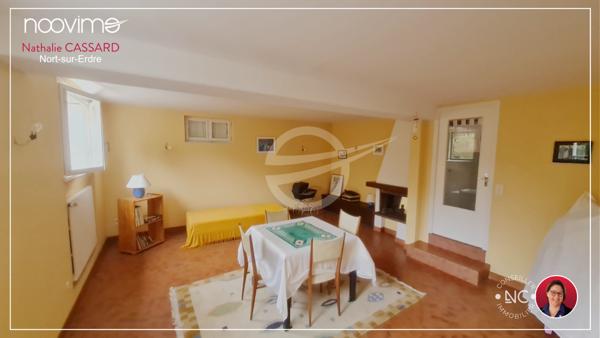 MAISON FAMILIALE de 131 m² 3 chambres, 1 bureau avec double-garage de 40 m² sur 1290 m²