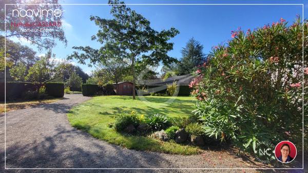 MAISON FAMILIALE de 131 m² 3 chambres, 1 bureau avec double-garage de 40 m² sur 1290 m²