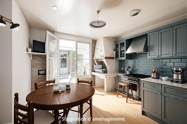 Maison de ville  5 pièce(s) + véranda - 85m2 carrez