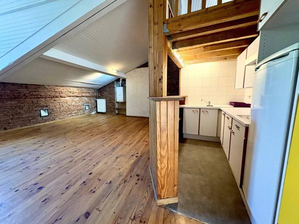 GRAND STUDIO AVEC MEZZANINE