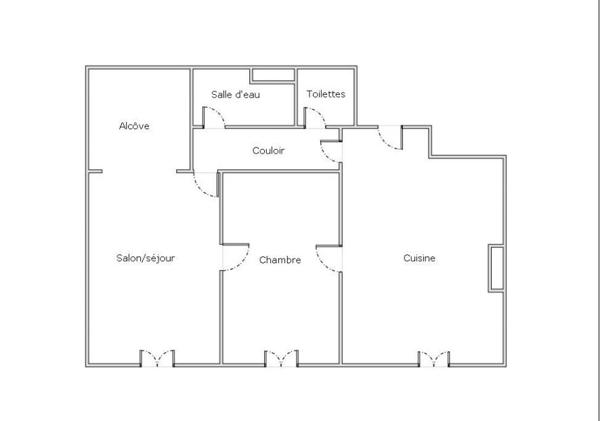 T2Bis - DERNIER ÉTAGE - VUE DÉGAGÉE - INVESTISSEURS - VENDU LOUÉ