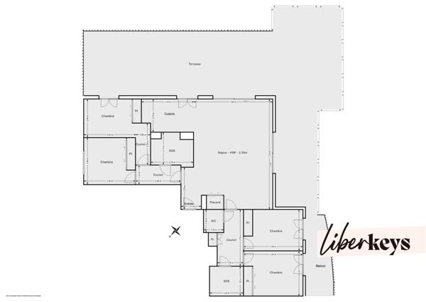 PUGET-SUR-ARGENS (83) / T5 110m² / Terrasse 144 m² / Piscine / Vue imprenable