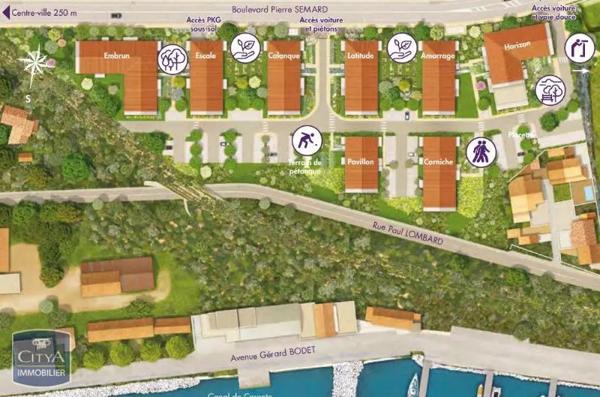 Appartement à louer 2 pièces 45.38m² Port-de-Bouc (13110)