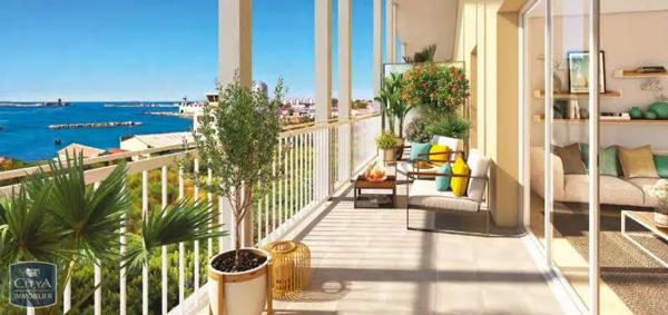 Appartement à louer 2 pièces 45.38m² Port-de-Bouc (13110)