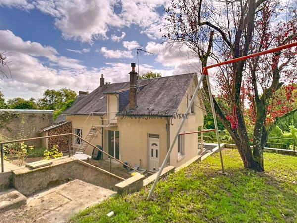 Maison familiale 4 pièces de 70m² avec dépendance en tuffeau et jardin arboré – PONCE SUR LE LOIR (72)