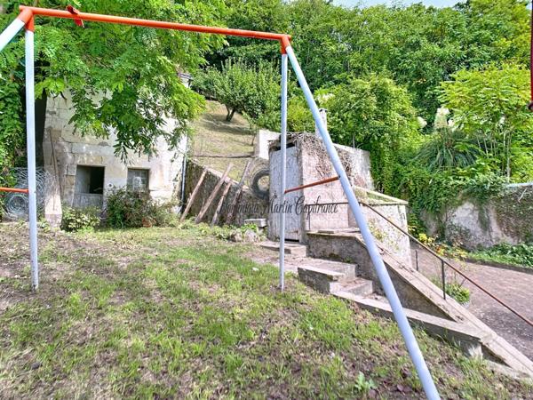 Maison familiale 4 pièces de 70m² avec dépendance en tuffeau et jardin arboré – PONCE SUR LE LOIR (72)