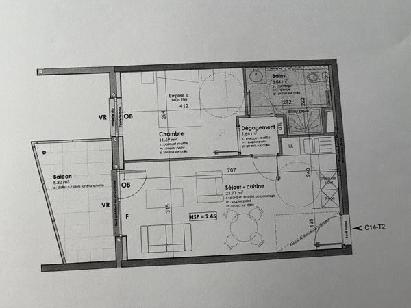 Appartement F2 Riedisheim