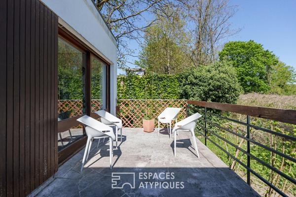 Villa moderniste des années 60