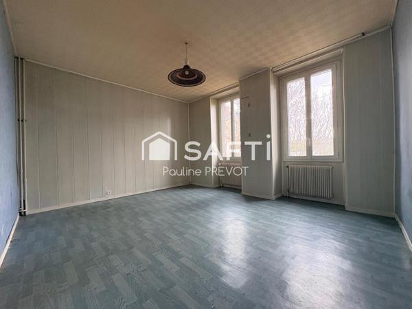 Maison mitoyenne à rénover - 3 pièces