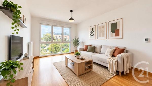 Appartement F2 à vendre  2 pièces - 43,40 m 2   AUBERVILLIERS  - 93