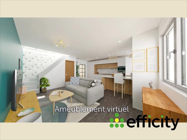 Appartement 3 pièces - 80 m² Exclusivité efficity