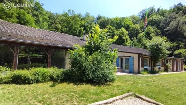 A 5mn de la gare de Soissons-Maison plain-pied 240 m² – piscine intérieure