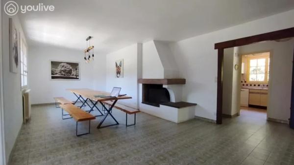 A 5mn de la gare de Soissons-Maison plain-pied 240 m² – piscine intérieure