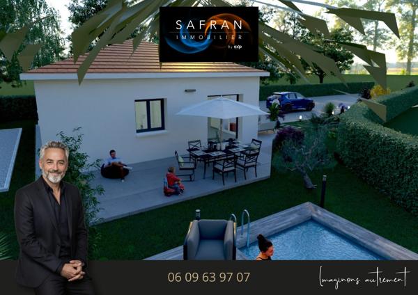 TERRAIN CONSTRUCTIBLE 699 m² – BLYES – PERMIS PURGÉ – PROJET LOCATIF 4 LOGEMENTS