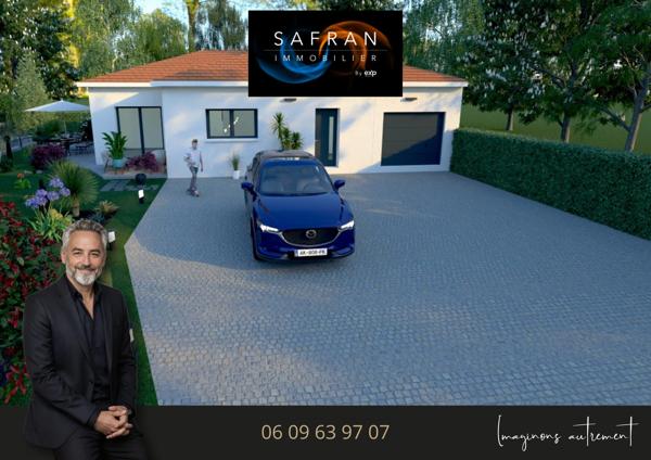 TERRAIN CONSTRUCTIBLE 699 m² – BLYES – PERMIS PURGÉ – PROJET LOCATIF 4 LOGEMENTS
