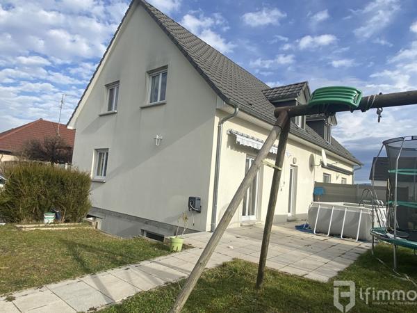Maison 114m2 sur un terrain de 4 ares à Rixheim