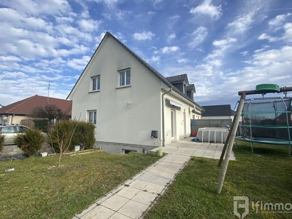 Maison 114m2 sur un terrain de 4 ares à Rixheim