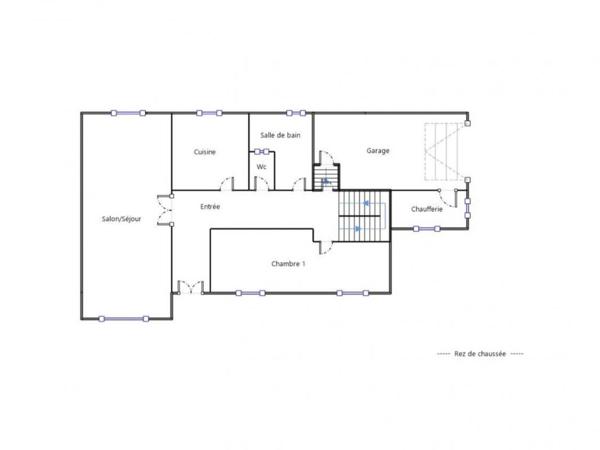 Maison familiale spacieuse avec grand jardin proche de Lestonan