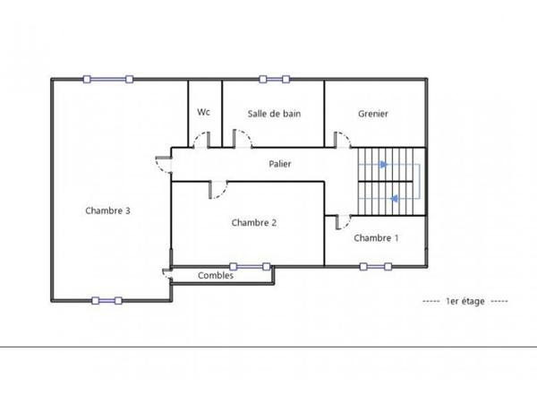 Maison familiale spacieuse avec grand jardin proche de Lestonan