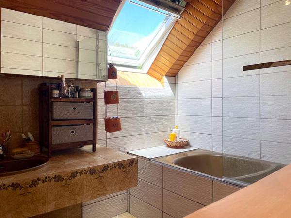 Maison familiale spacieuse avec grand jardin proche de Lestonan