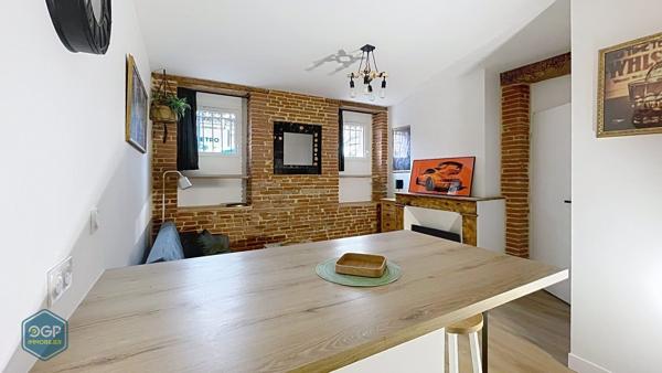 Appartement T2 de 30 m² meublé à louer quartier François-Verdier