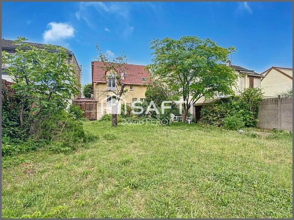 Maison familiale avec jardin, garage et sous-sol total