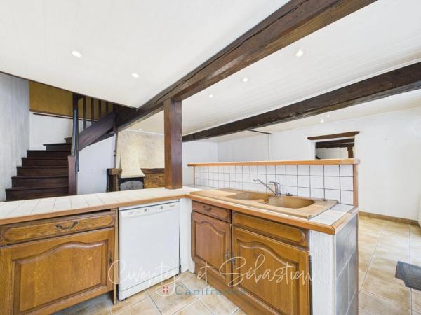 Voreppe centre – Maison de ville aux beaux volumes et à la performance énergétique maîtrisée