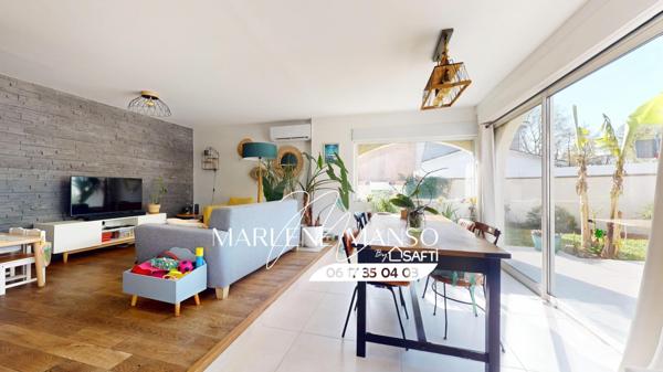 Intra rocade proche tram C maison R+1 avec jardin