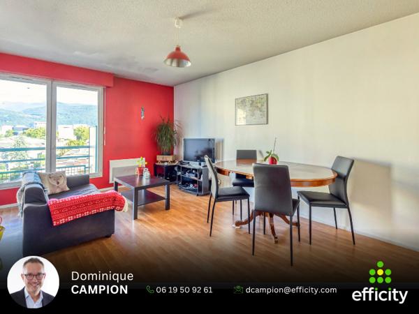 Appartement 2 pièces - 46 m² Exclusivité efficity