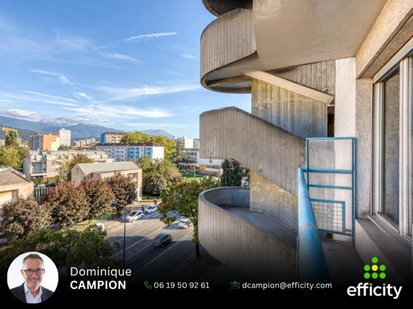 Appartement 2 pièces - 46 m² Exclusivité efficity