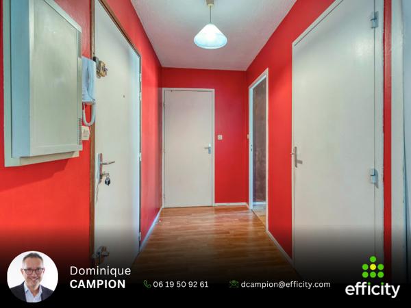 Appartement 2 pièces - 46 m² Exclusivité efficity