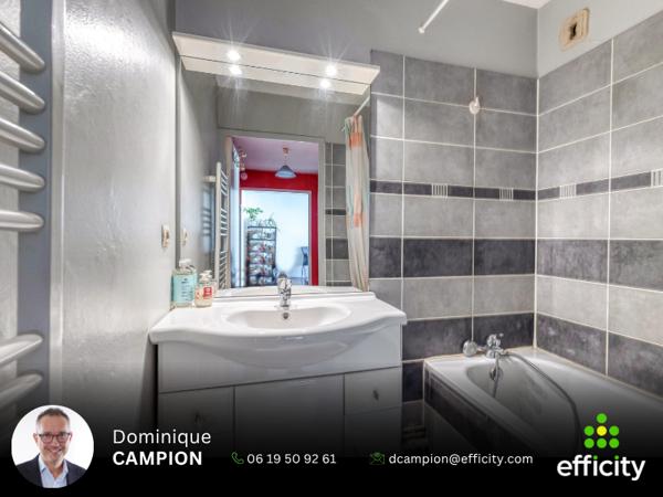 Appartement 2 pièces - 46 m² Exclusivité efficity