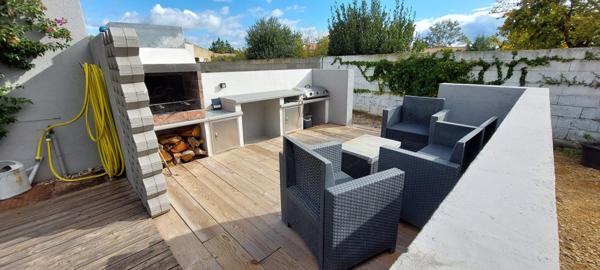 Villa plain-pied, 4 faces, 4 chambres, piscine